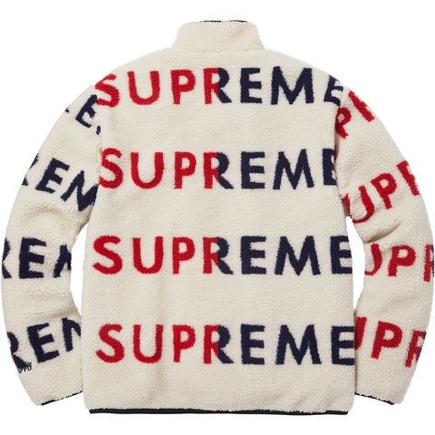 Supreme Reversible Logo Fleece Jacket - Colorway