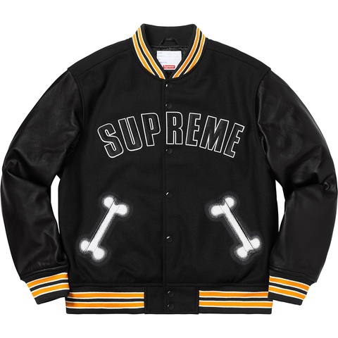 Supreme Bone Varsity Jacket - Colorway