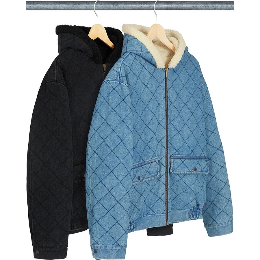Quilted Denim Pilot Jacket - fall/winter 2018 - Supreme