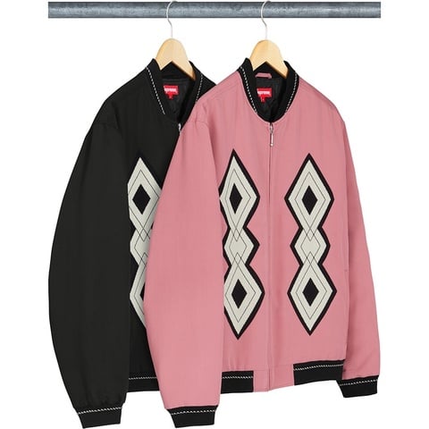 Diamond Rayon Bomber - fall/winter 2018 - Supreme