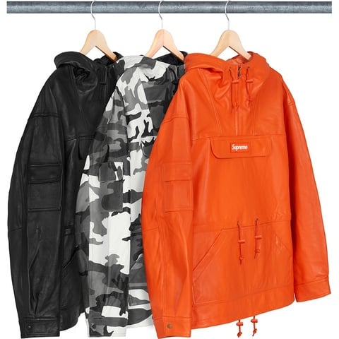 Leather Anorak - fall/winter 2018 - Supreme