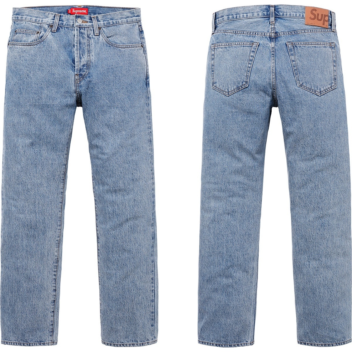 Supreme Stone Washed Slim Jean (fall/winter 2018) - $158.00