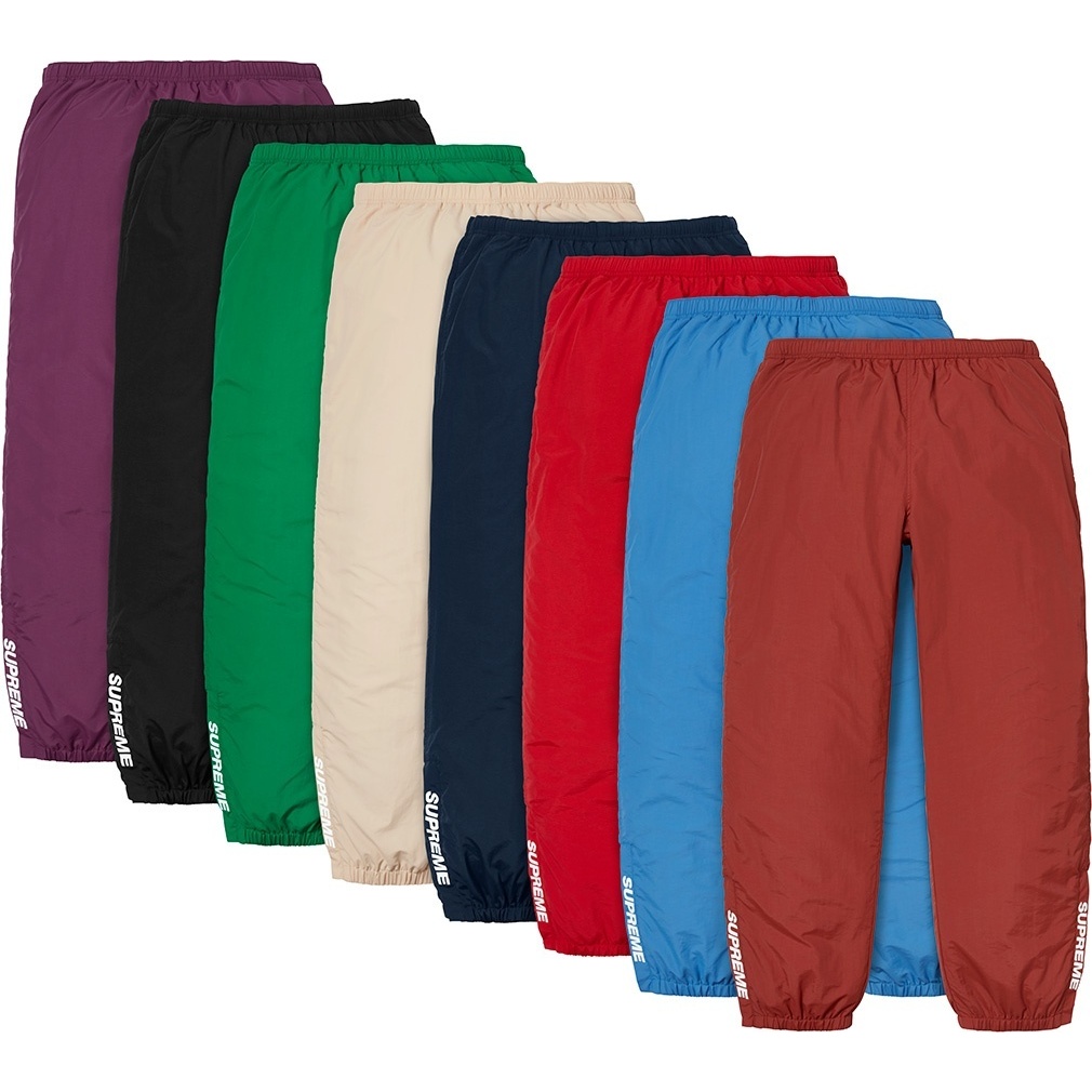 美品【supreme】 2018 Warm Up Pant サイズ L Warm Up Pant - fall/winter 2018 - Supreme