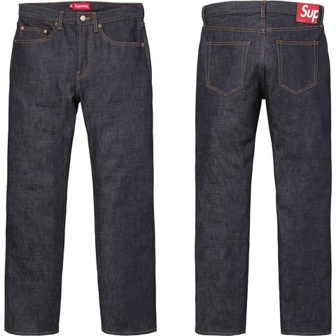 Supreme Rigid Slim Jean - $148.00