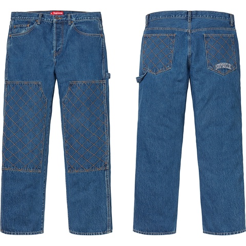 Supreme Diamond Stitch Carpenter Jean - Colorway