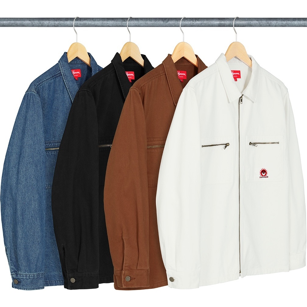 Vampire Denim Zip Up Shirt - fall/winter 2018 - Supreme