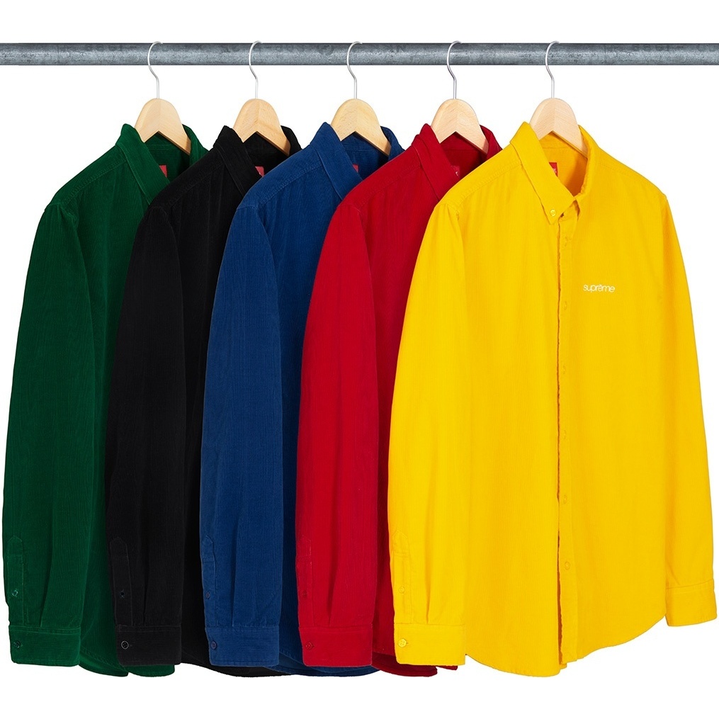 Supreme Corduroy Shirt (fall/winter 2018) - $138.00