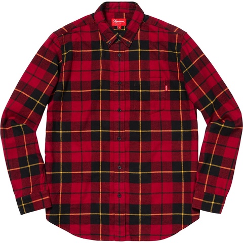 Tartan L/S Flannel Shirt - fall/winter 2018 - Supreme