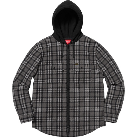 Supreme Hooded Plaid Work Shirt - Colorway