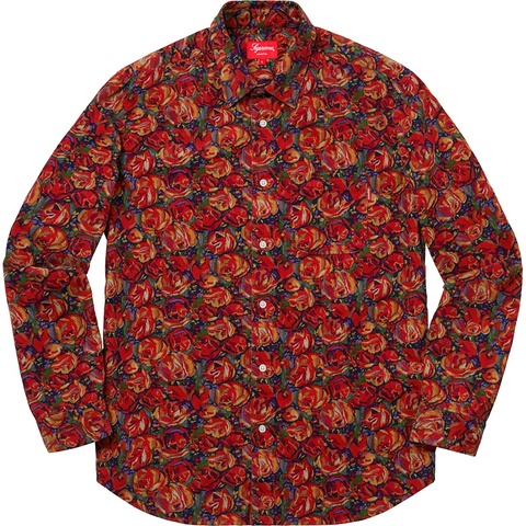 Roses Corduroy Shirt - fall/winter 2018 - Supreme