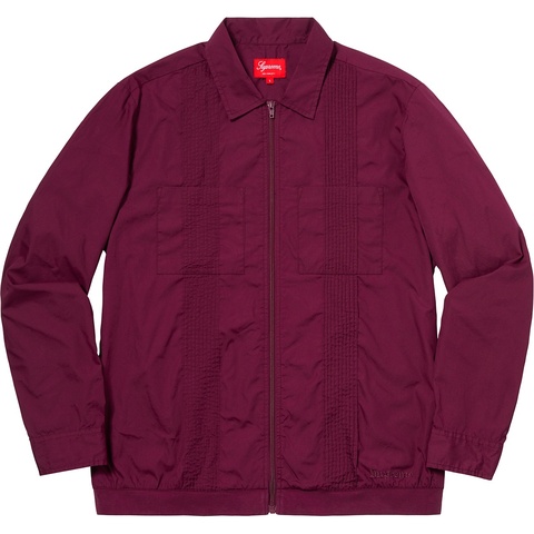 Supreme Pin Tuck Zip Up Shirt 長袖シャツ L Pin Tuck Zip Up Shirt - fall/winter 2018 - Supreme