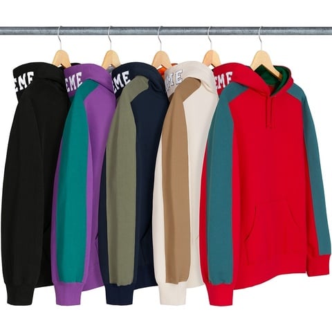 Paneled Hooded Sweatshirt - fall/winter 2018 - Supreme