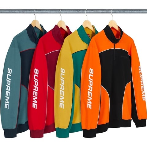 Supreme Speedway Half Zip Sweatshirt - $158.00