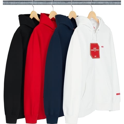 WINDSTOPPER® Zip Up Hooded Sweatshirt - Supreme