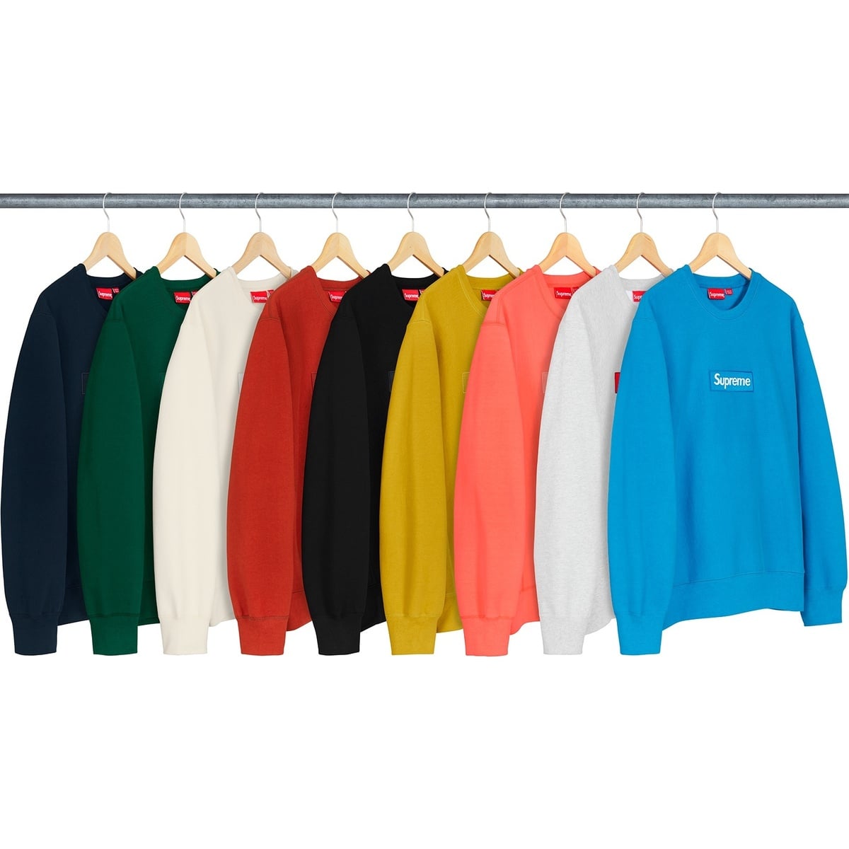 Box Logo Crewneck - fall/winter 2018 - Supreme