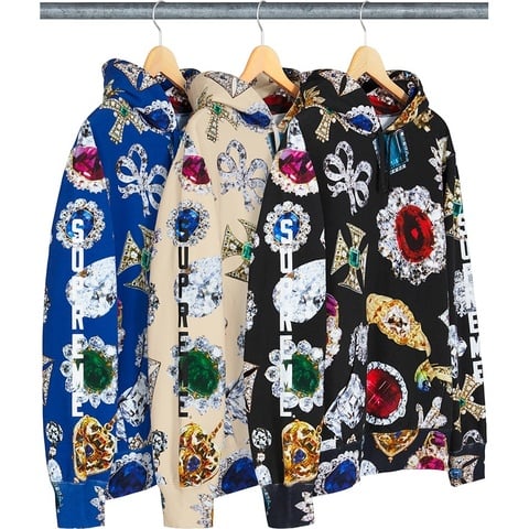 Supreme Jewels Hooded Sweatshirt - $178.00