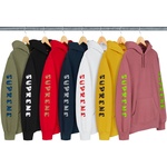 Supreme Gradient Sleeve Hooded Sweatshirt (FW18)