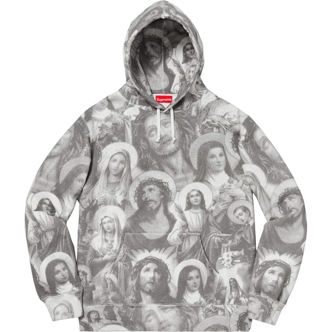 Supreme Jesus and Mary Hooded Sweatshirt - Colorway