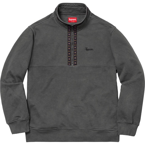 Supreme Overdyed Half Zip Sweatshirt - Colorway