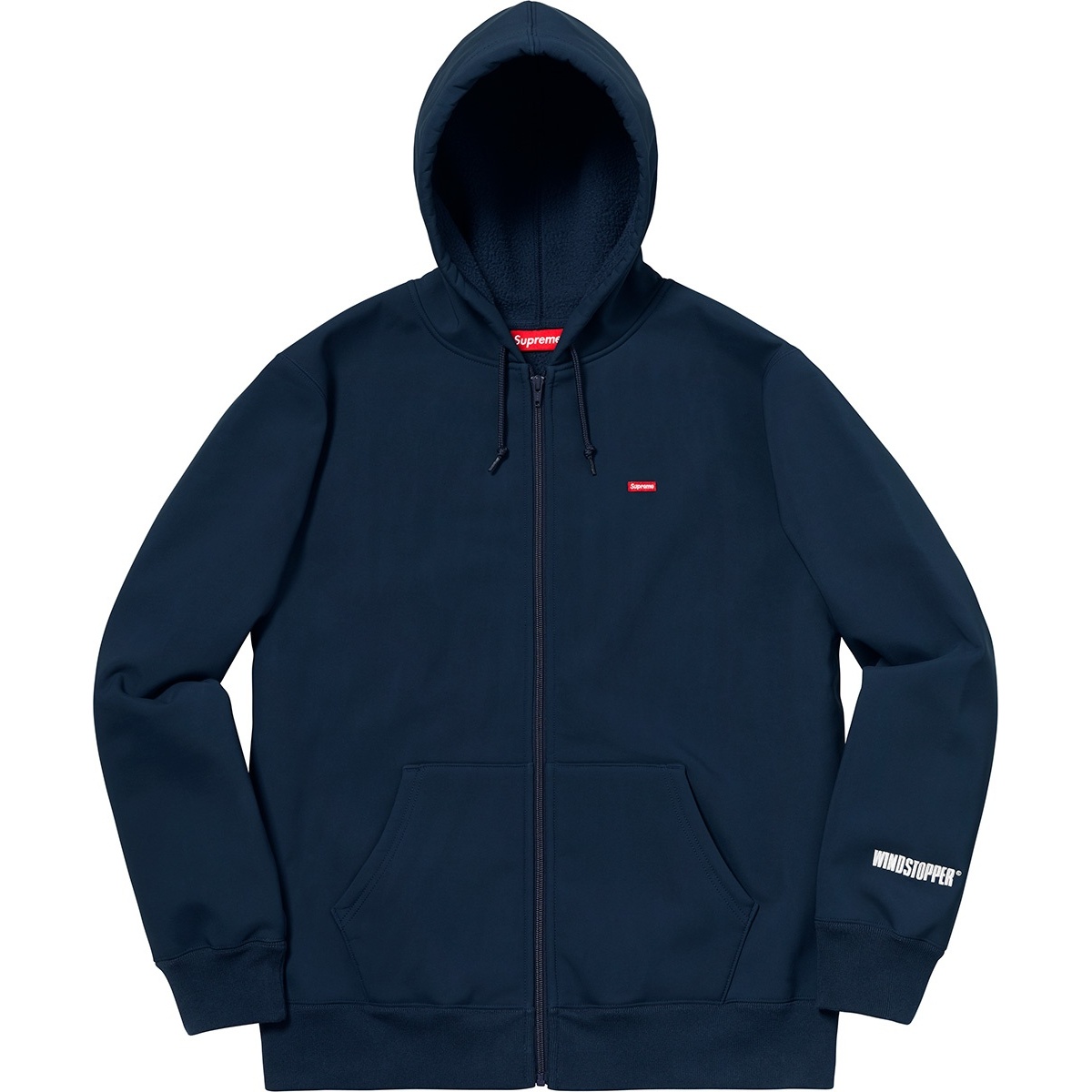 Supreme WINDSTOPPER Zip Up Hooded Sweatshirt (FW18) - $228