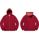 Supreme Thermal Zip Up Sweatshirt (FW18)