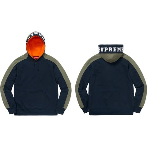 Paneled Hooded Sweatshirt - fall/winter 2018 - Supreme