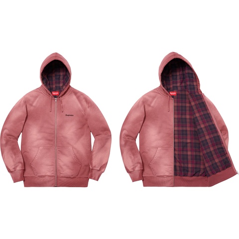 トップス Supreme Bleached Zip Up Sweatshirt Bleached Zip Up Sweatshirt - fall/winter 2018 - Supreme