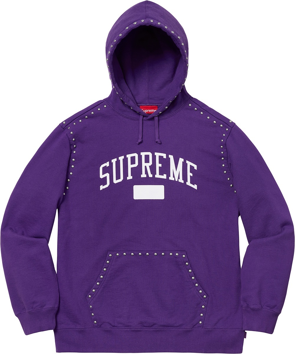 ウォームアップウェア Supreme 24AW Studded Hooded Sweatshirt ウォームアップウェア Supreme 24AW Studded Hooded Sweatshirt