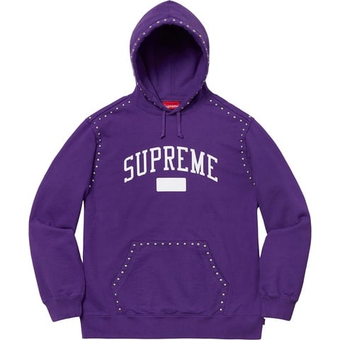 Supreme Studded Hooded Sweatshirt - Colorway