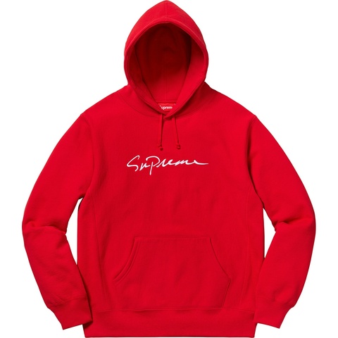 Classic Script Hooded Sweatshirt - Supreme