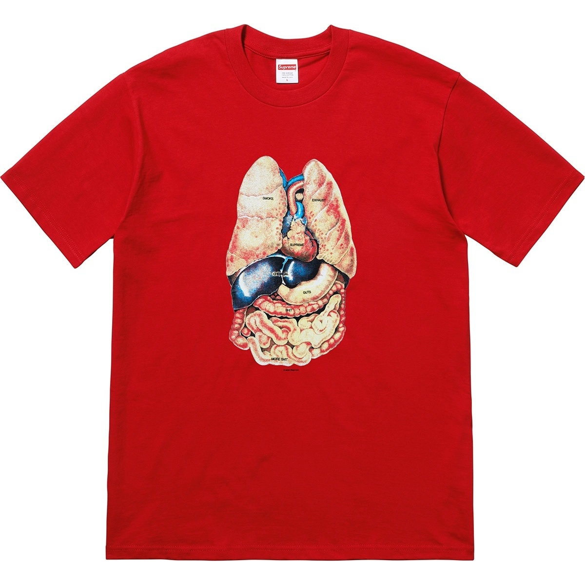 Supreme Guts Tee (fall/winter 2018) - $36.00