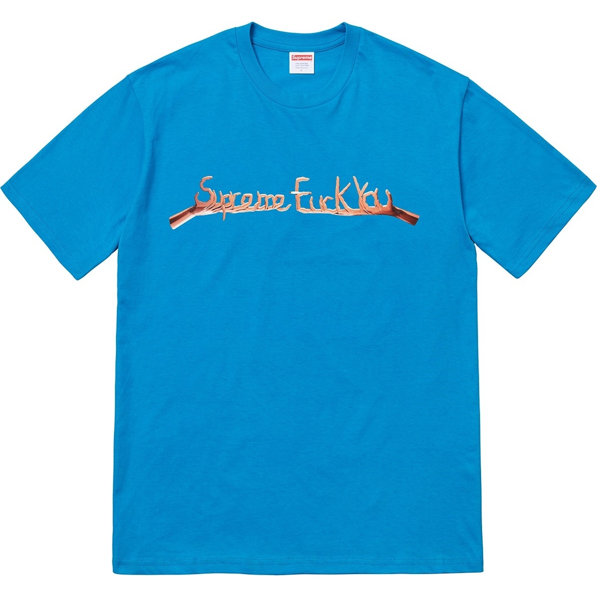 Supreme Fuck You Tee (fall/winter 2018) - $36.00