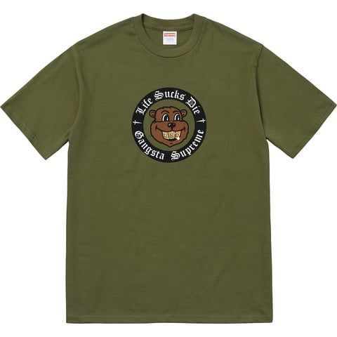 Supreme Life Sucks Die Tee - $36.00