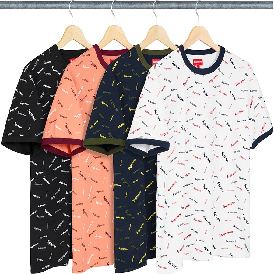 Supreme Scatter Ringer (fall/winter 2018) - $88.00