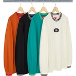 Supreme Striped Rib Logo L S Top (FW18)