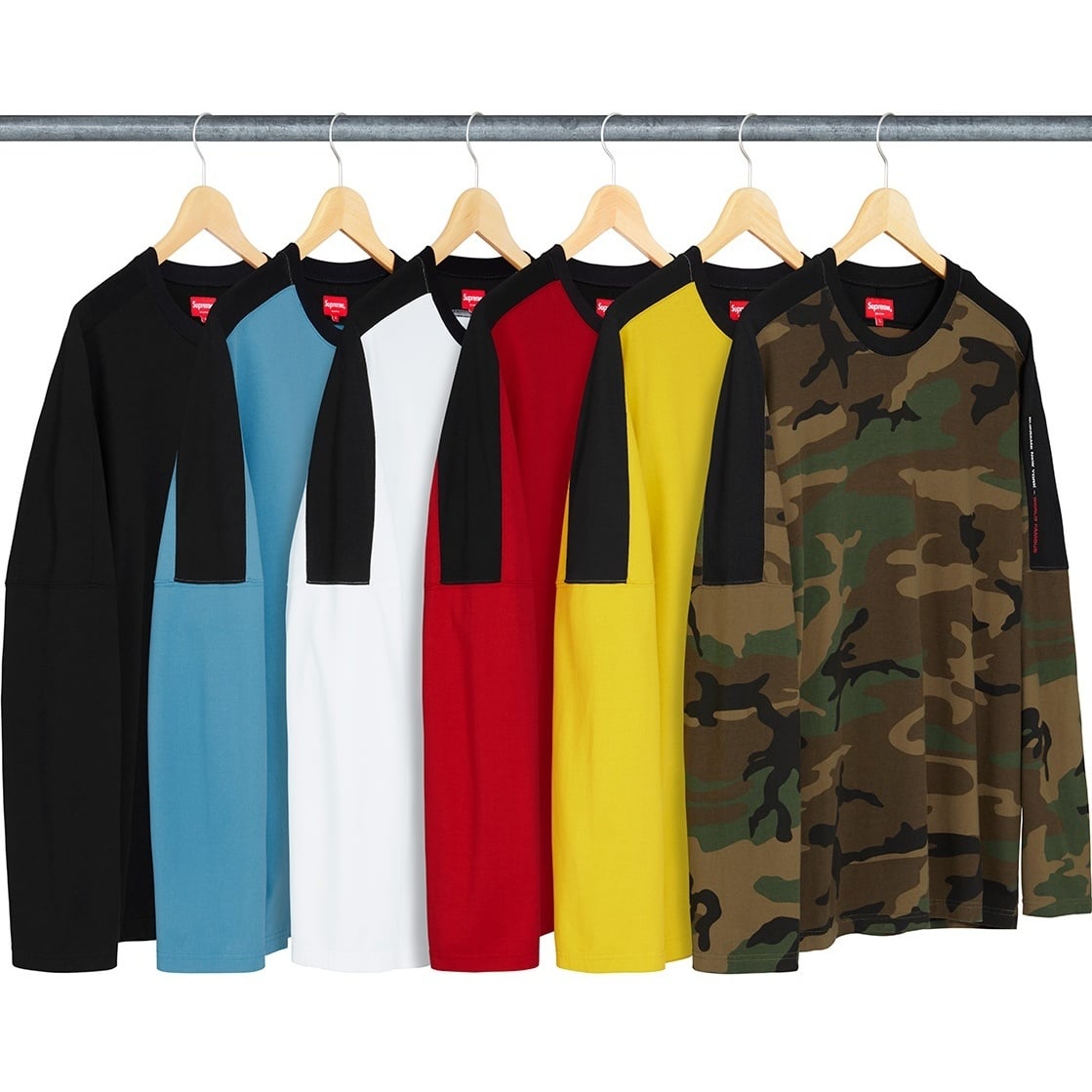 Paneled L/S Top - fall/winter 2018 - Supreme