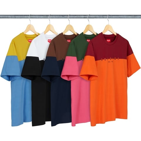 Supreme Split Logo S/S Top - $88.00