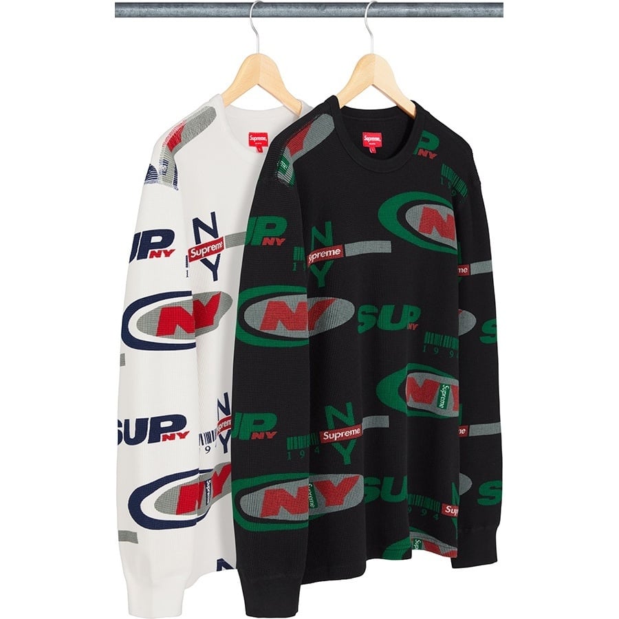 Supreme NY Waffle Thermal - fall/winter 2018 - Supreme