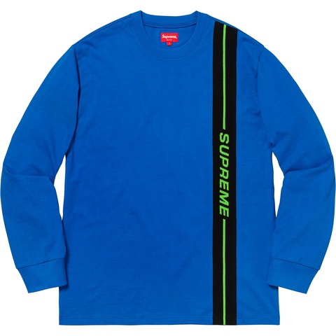 Vertical Logo Stripe L/S Top - fall/winter 2018 - Supreme