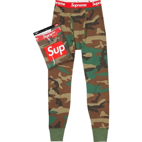 Supreme Supreme®/Hanes® Thermal Pant (1 Pack) - $24.00