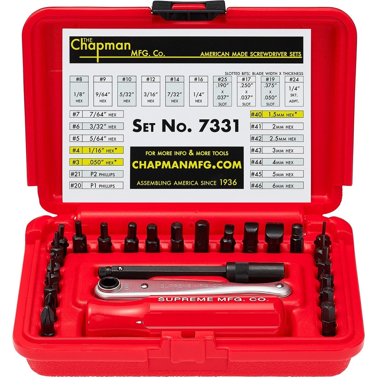 supreme セット Supreme®/Chapman Screwdriver Set - Supreme