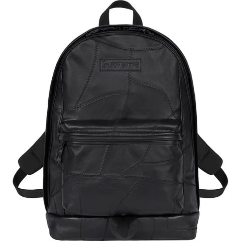 Supreme Patchwork Leather Backpack - $268.00