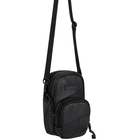 Supreme Patchwork Leather Small Shoulder Bag - $98.00