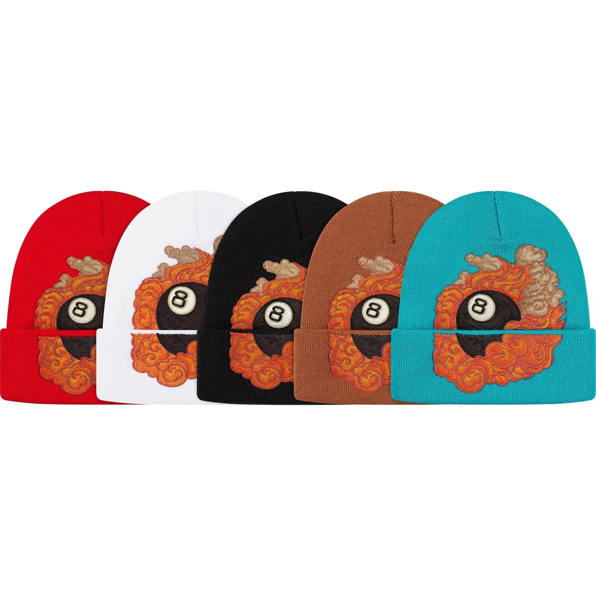 Martin Wong/Supreme 8-Ball Beanie - Supreme