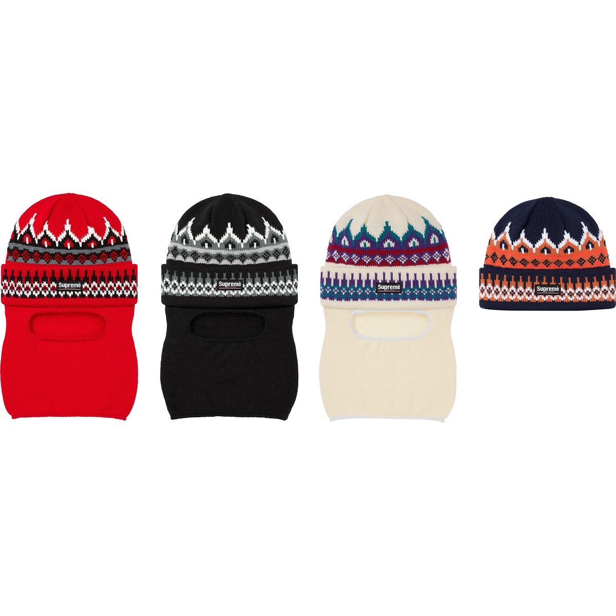 美品 supreme facemask beanie シュプリーム 覆面 マスク Supreme Facemask Beanie Red | eBay