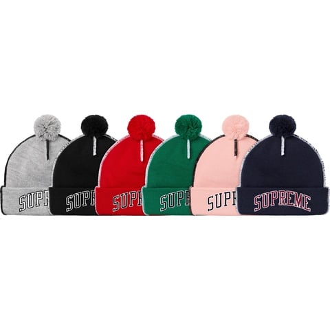 Supreme Contrast Stitch Beanie - $36.00