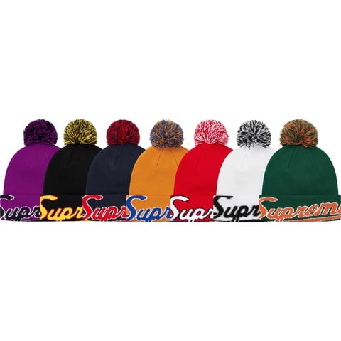 Supreme New Era® Script Cuff Beanie - $38.00