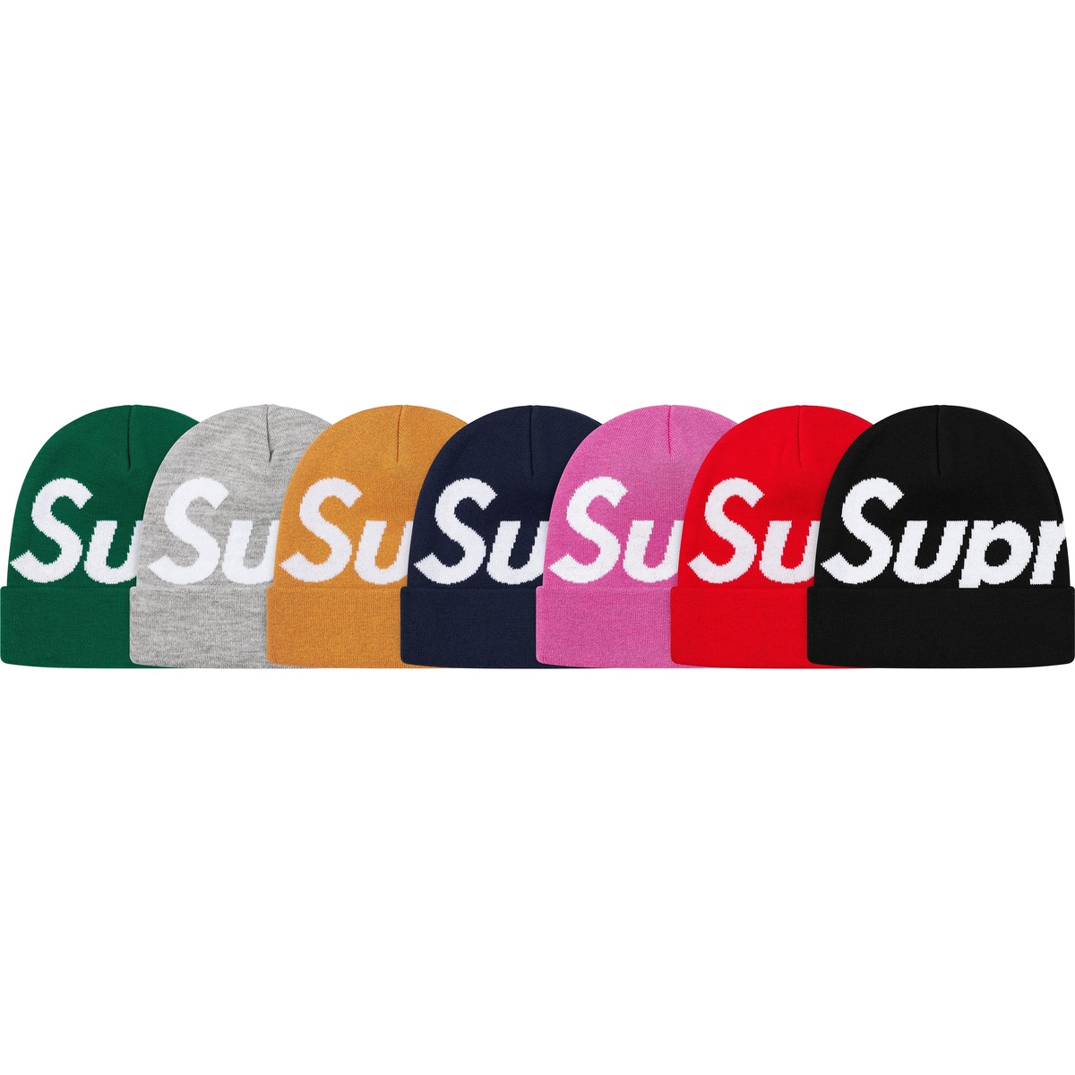 Supreme Big Logo Beanie (fall/winter 2019) - $40.00