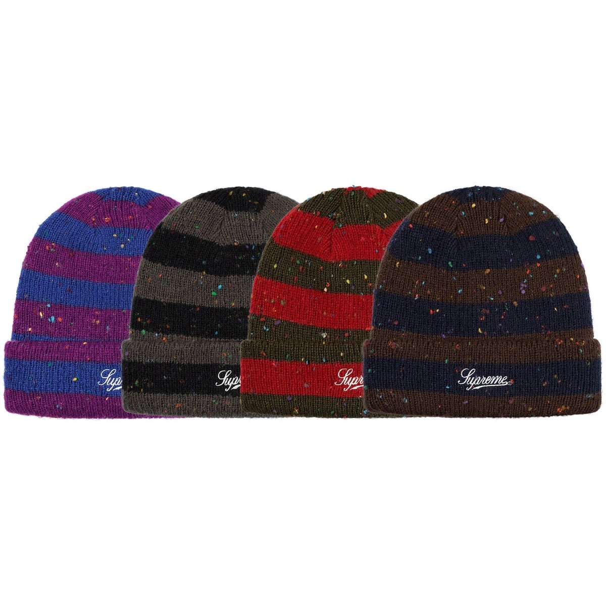 帽子 Supreme Colored Speckle Beanie Fall/Winter 2018 Preview – Supreme