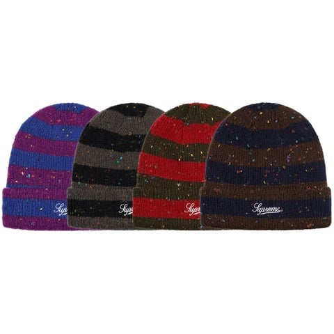 Stripe Speckle Beanie - fall/winter 2019 - Supreme